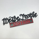 6'' We The People EDITION Metal Emblem