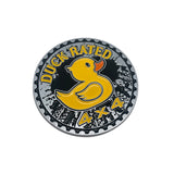 Duck Rated 4X4 Metal Badge