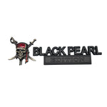 Black Pearl Pirate Kit Metal Car Emblem