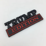 The Original TRUMP Edition Emblem Fender Badge