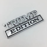 The Original TRUMP Edition Emblem Fender Badge