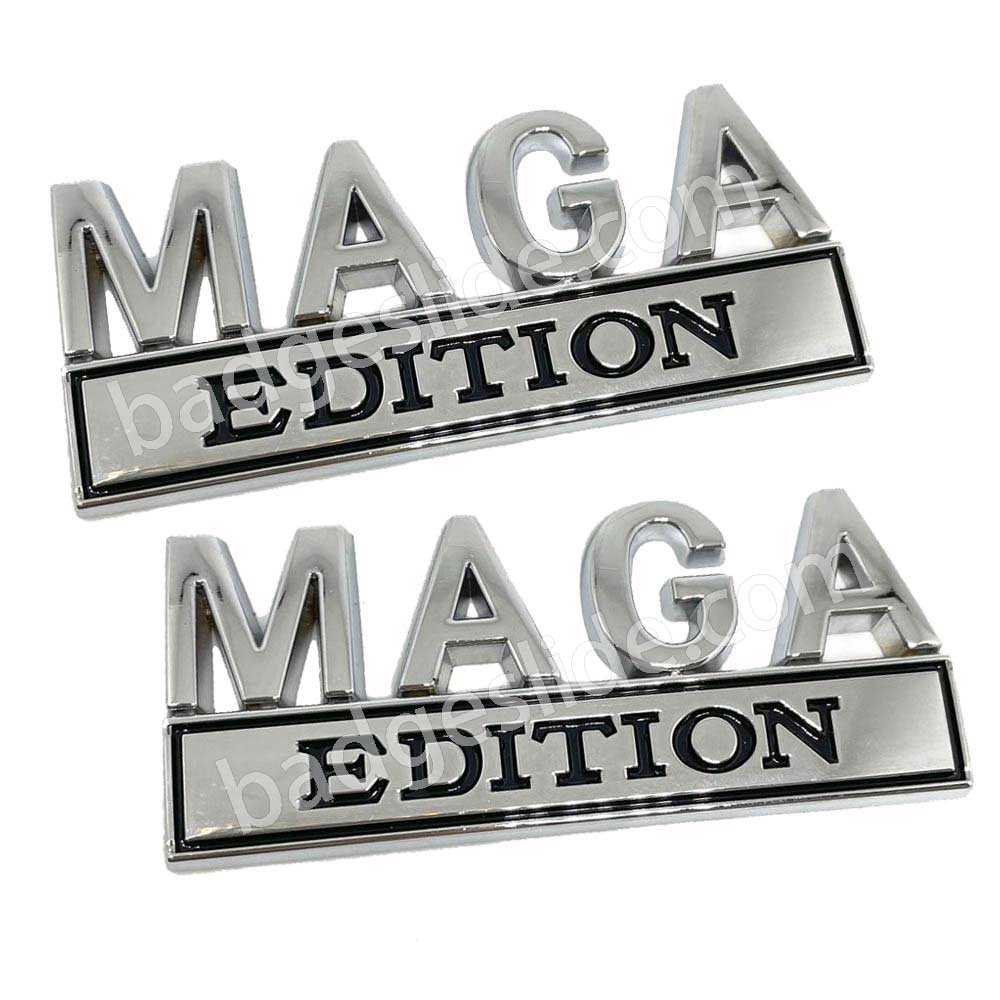 2Pack MAGA EDITION Emblem Fender Badge – Badgeslide